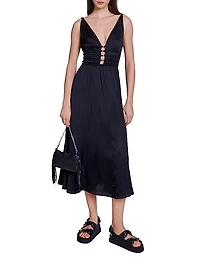 Cutaway Midi Dress