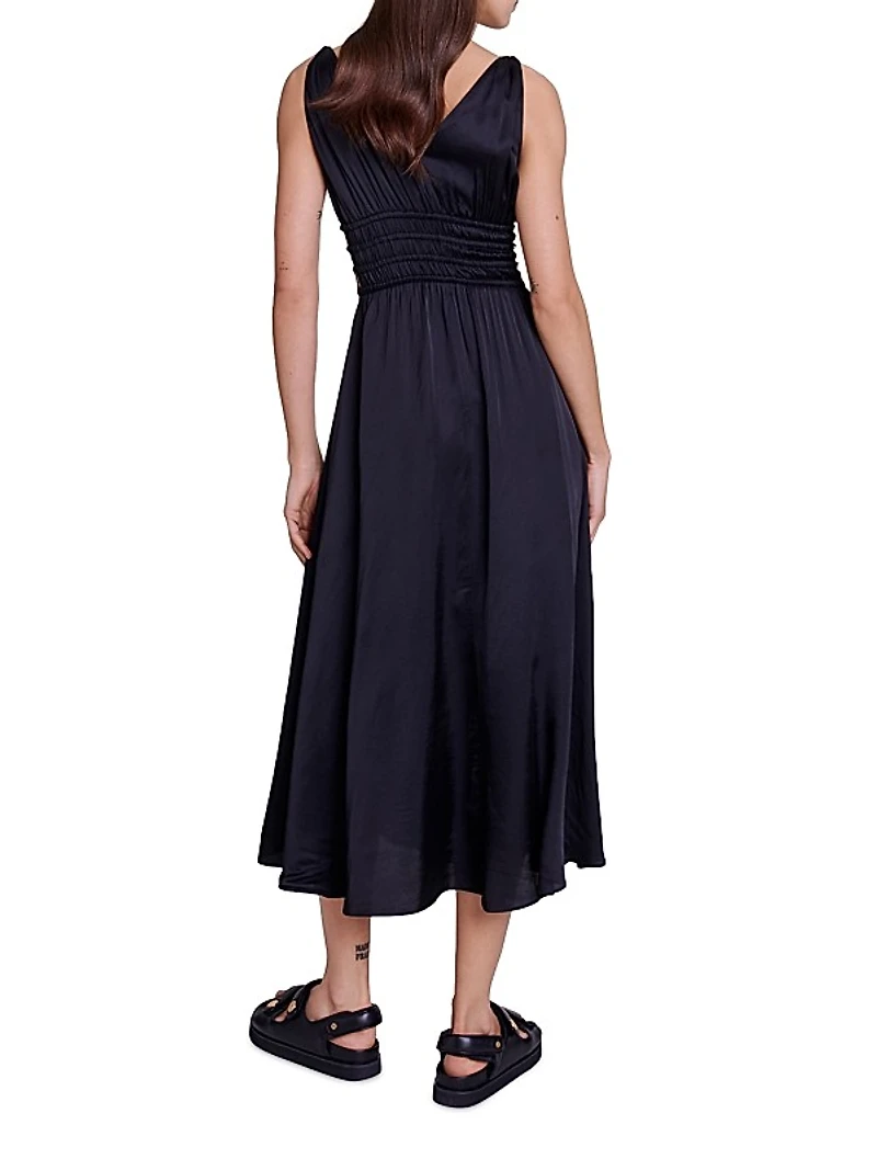 Cutaway Midi Dress