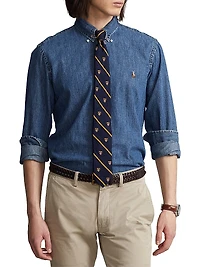 Classic-Fit Denim Shirt