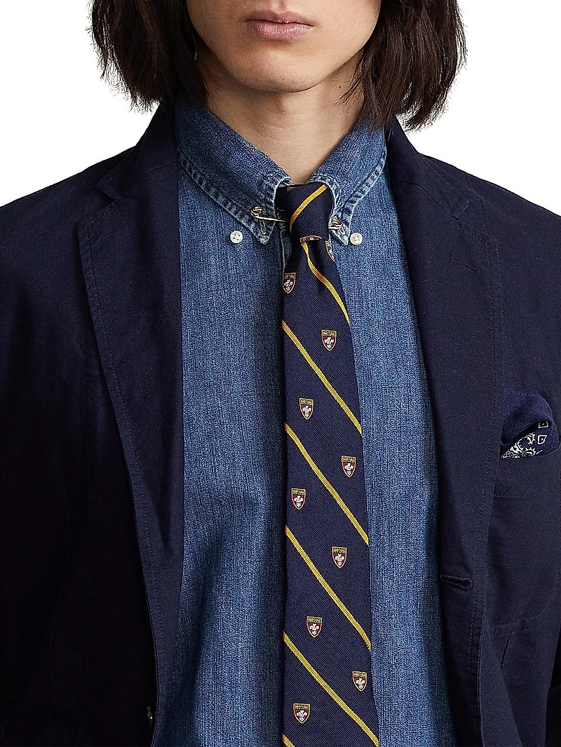 Classic-Fit Denim Shirt