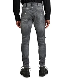 5620 3D Zip Knee Skinny Jeans