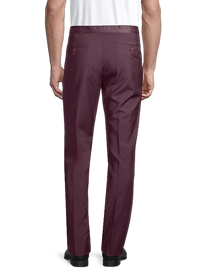 Soho Tailored-Fit Black Wool-Mohair Evening Suit