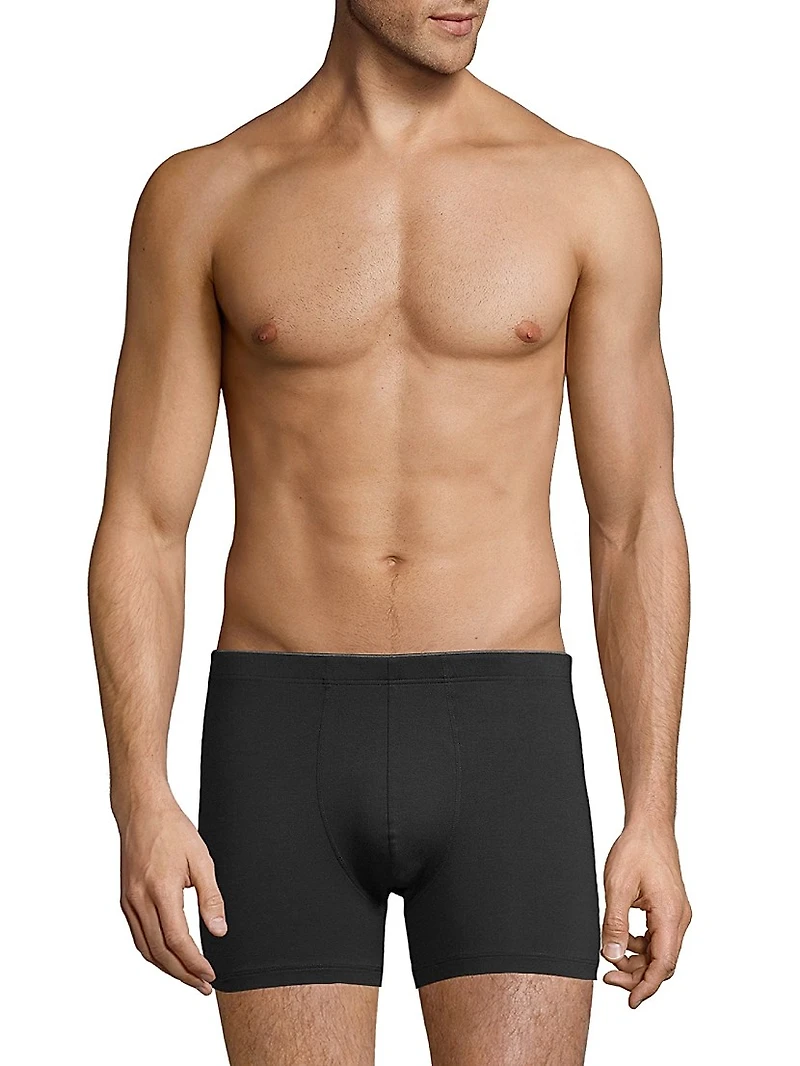 Cotton Superior Long-Leg Boxer Briefs