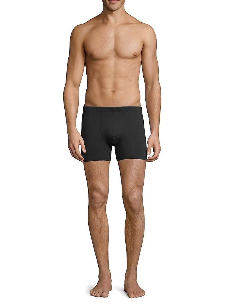 Cotton Superior Long-Leg Boxer Briefs