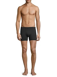 Cotton Superior Long-Leg Boxer Briefs