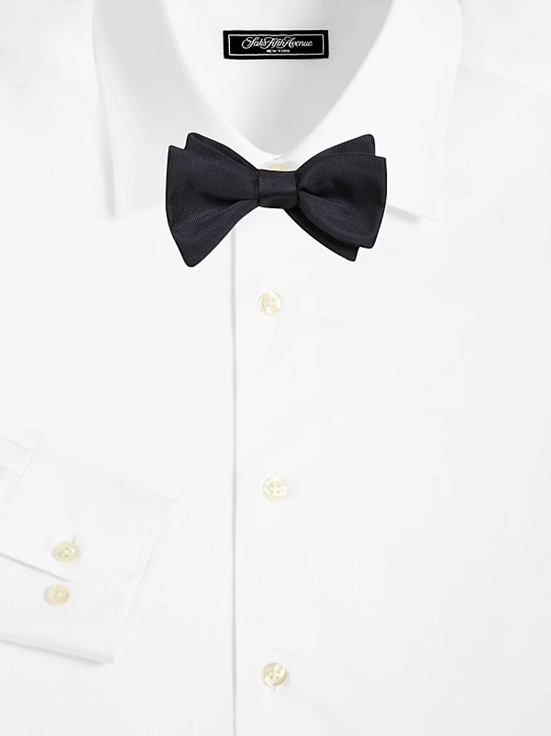 Textured Silk Bow Tie