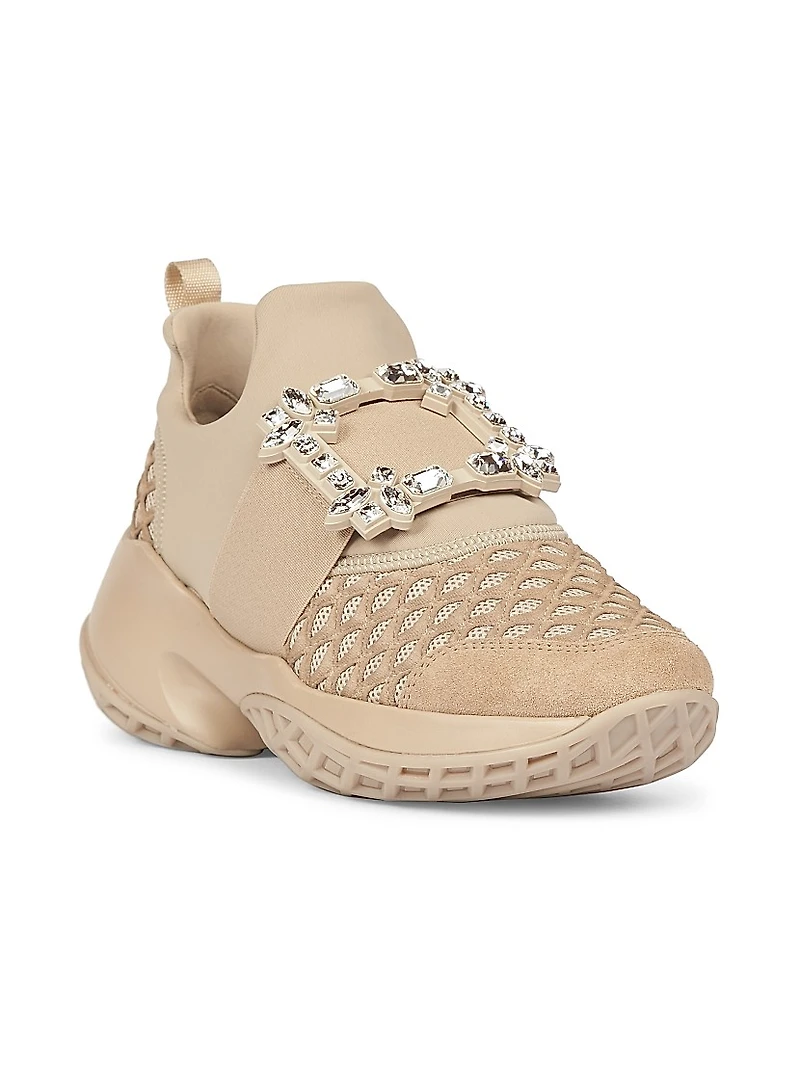 Viv Run Strass Buckle Sneakers