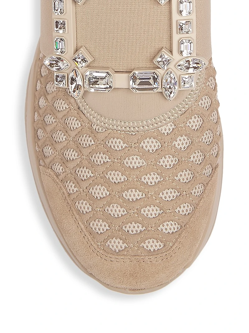 Viv Run Strass Buckle Sneakers