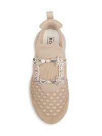 Viv Run Strass Buckle Sneakers
