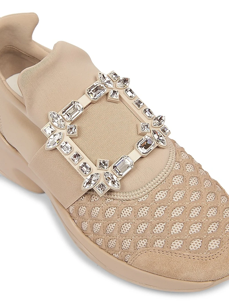 Viv Run Strass Buckle Sneakers