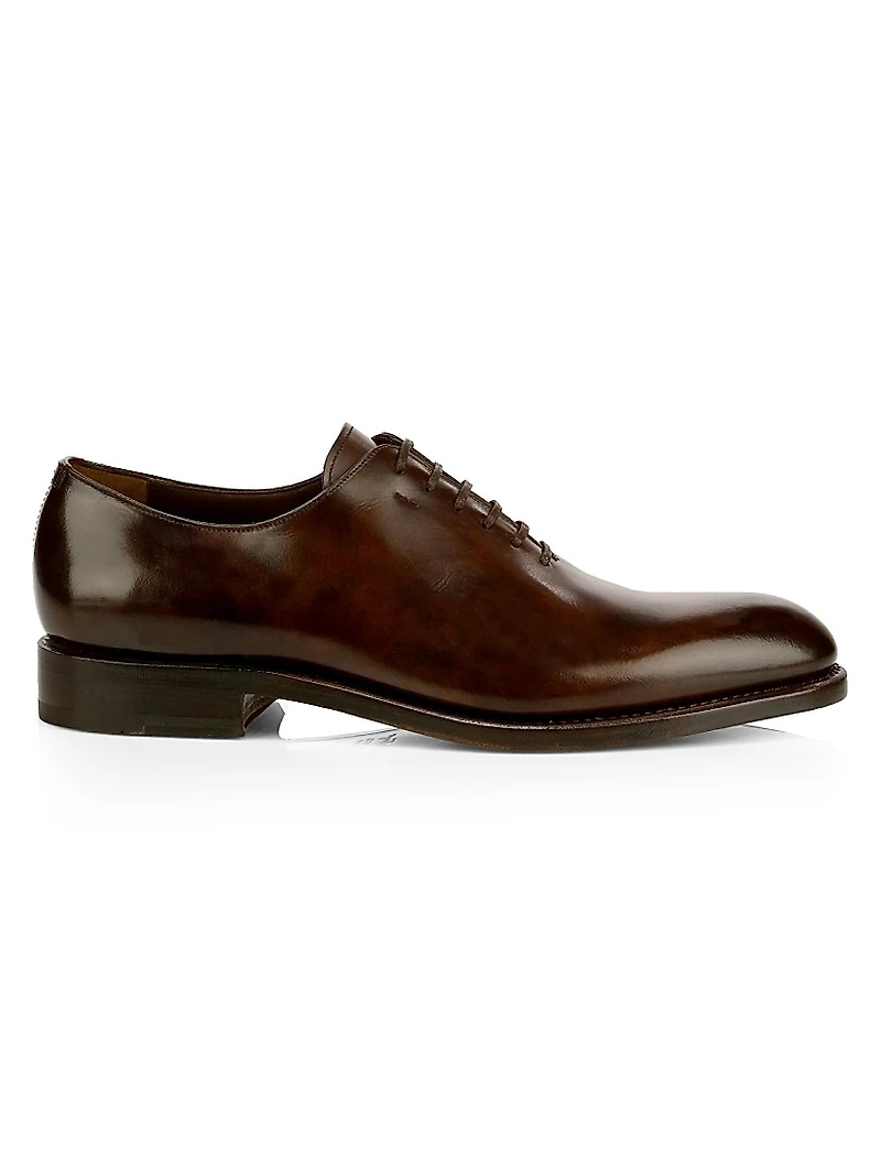 Angiolo Lace-Up Leather Dress Shoes