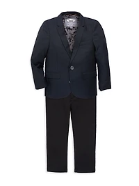 Little Boy's & Solid-Color Suit Jacket