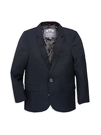 Little Boy's & Solid-Color Suit Jacket