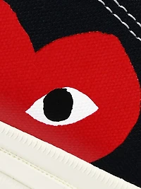CdG PLAY x Converse Men's Chuck Taylor All Star One Heart Low-Top Sneakers