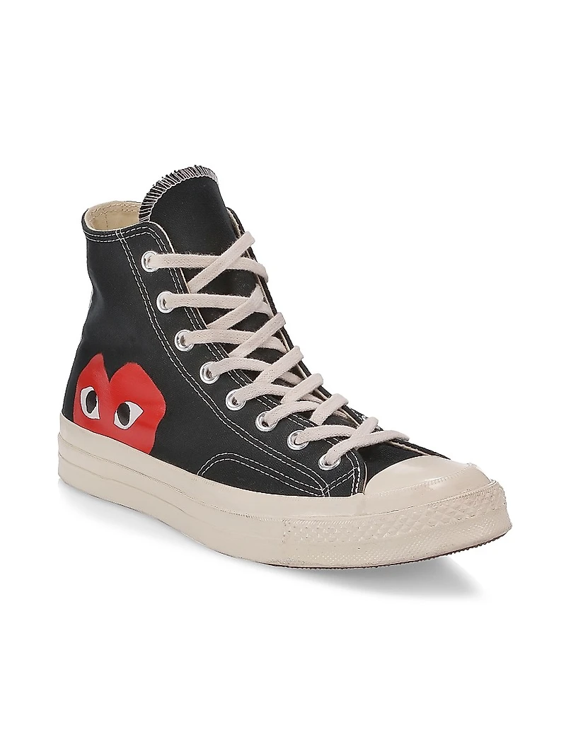 CdG PLAY x Converse Men's Chuck Taylor All Star High-Top Sneakers