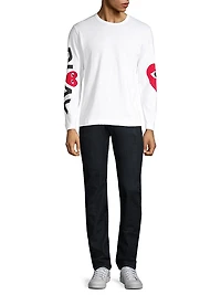 Play Logo Long-Sleeve Cotton Tee