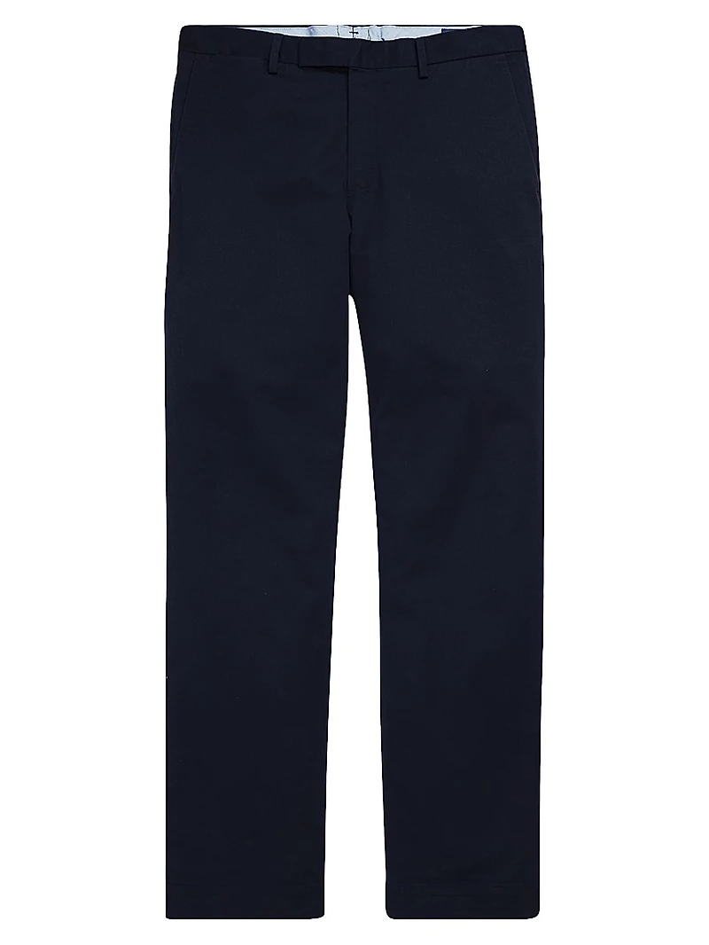 Stretch Straight-Fit Chino Pants