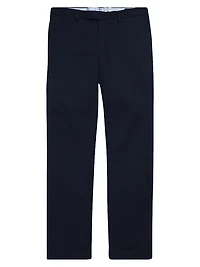Stretch Straight-Fit Chino Pants