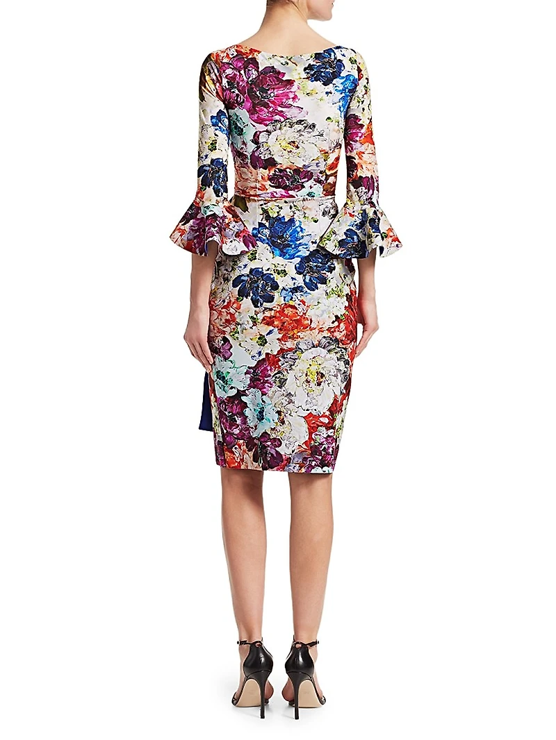 Triana Floral Wrap Dress