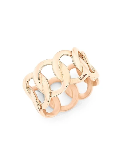 Brera 18K Rose Gold Chain Ring