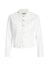 Janelle Slim-Fit Denim Jacket