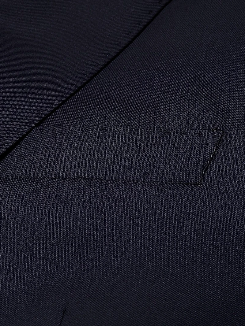 Single-Breasted Wool Suit