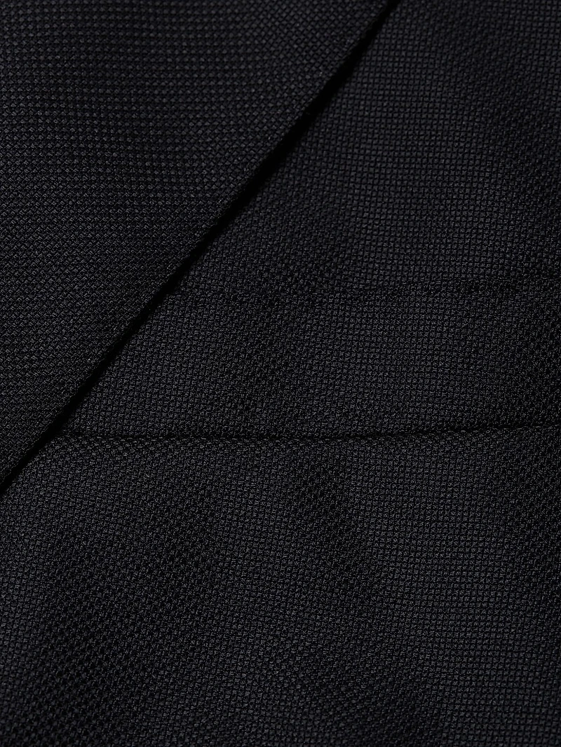 Soft Basic Wool Two-Button Slim-Fit Blazer