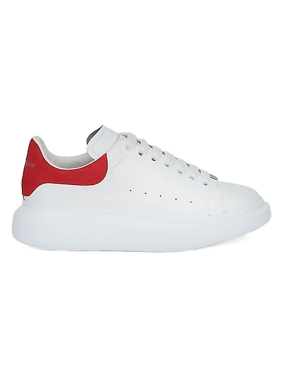 Men's Oversized Leather Platform Sneakers