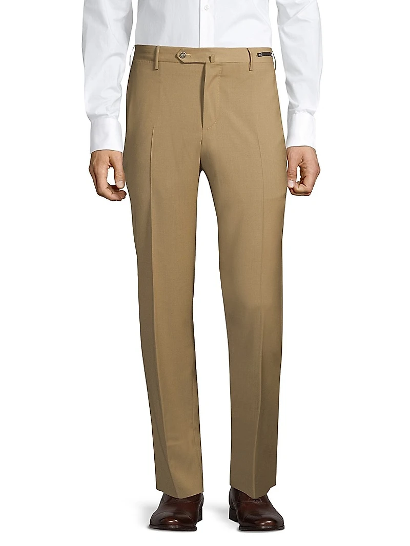 Traveller Slim-Fit Performance Wool Trousers