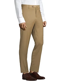 Traveller Slim-Fit Performance Wool Trousers