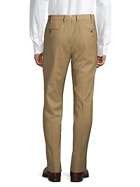Traveller Slim-Fit Performance Wool Trousers