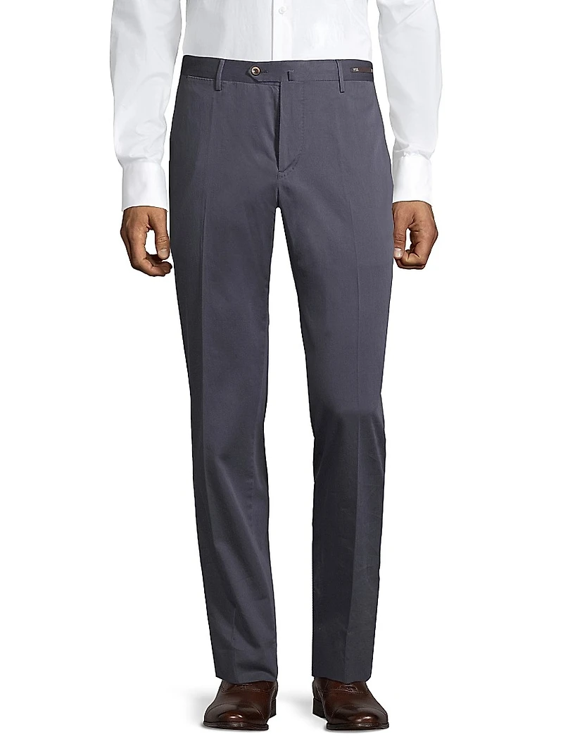 Slim-Fit Silk-Blend SilkOchino Trousers