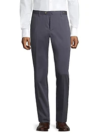 Slim-Fit Silk-Blend SilkOchino Trousers