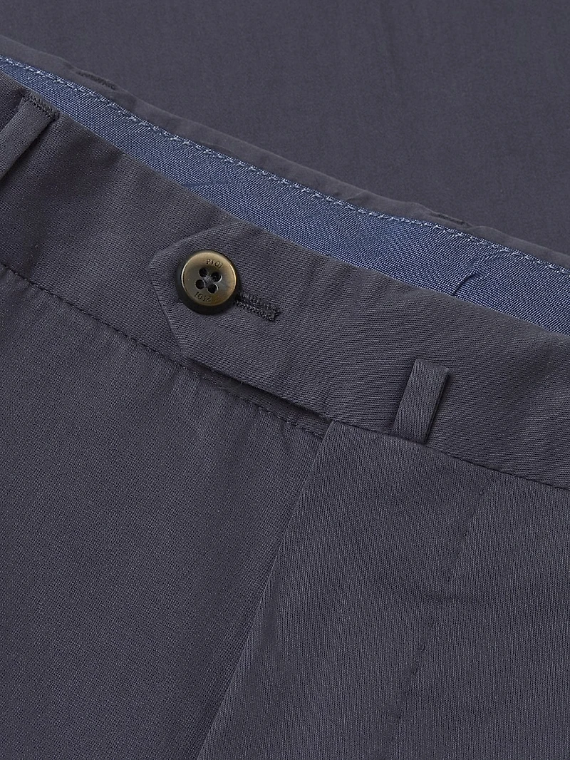 Slim-Fit Silk-Blend SilkOchino Trousers