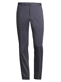 Slim-Fit Silk-Blend SilkOchino Trousers