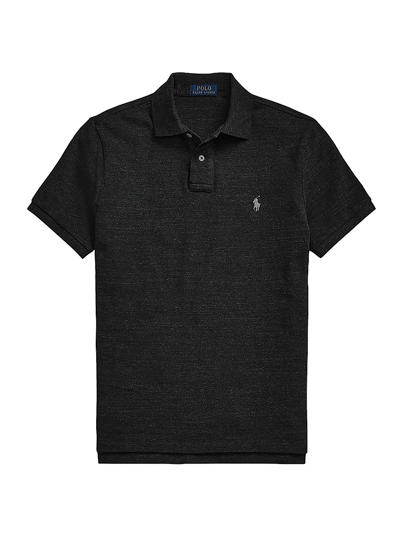 Cotton Mesh Classic-Fit Polo Shirt