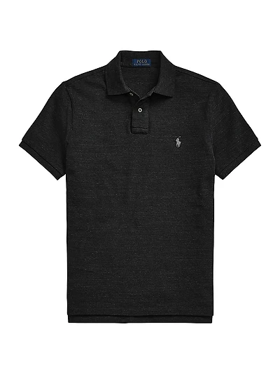 Cotton Mesh Classic-Fit Polo Shirt