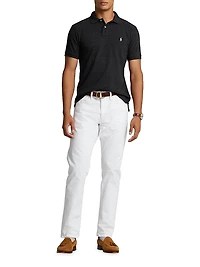 Cotton Mesh Classic-Fit Polo Shirt