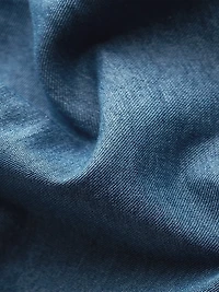 Contemporary-Fit Chambray Soft Casual Shirt