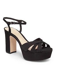 Keefa Suede Platform Sandals