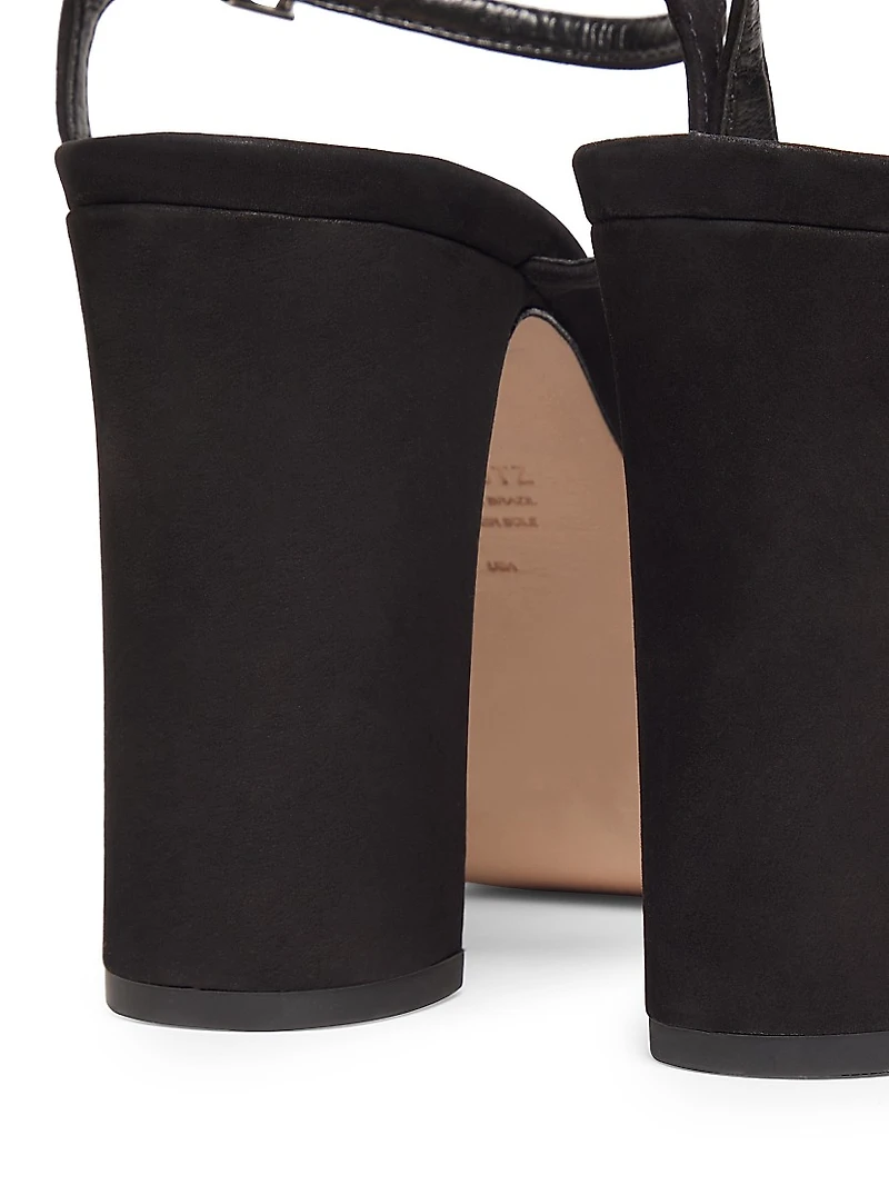 Keefa Suede Platform Sandals