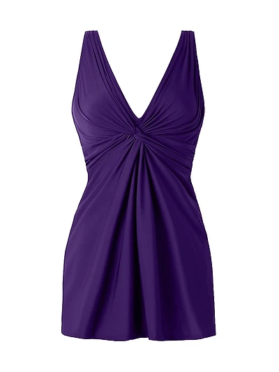 Plus Solid Marias One-Piece Swimsuit