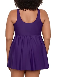 Plus Solid Marias One-Piece Swimsuit