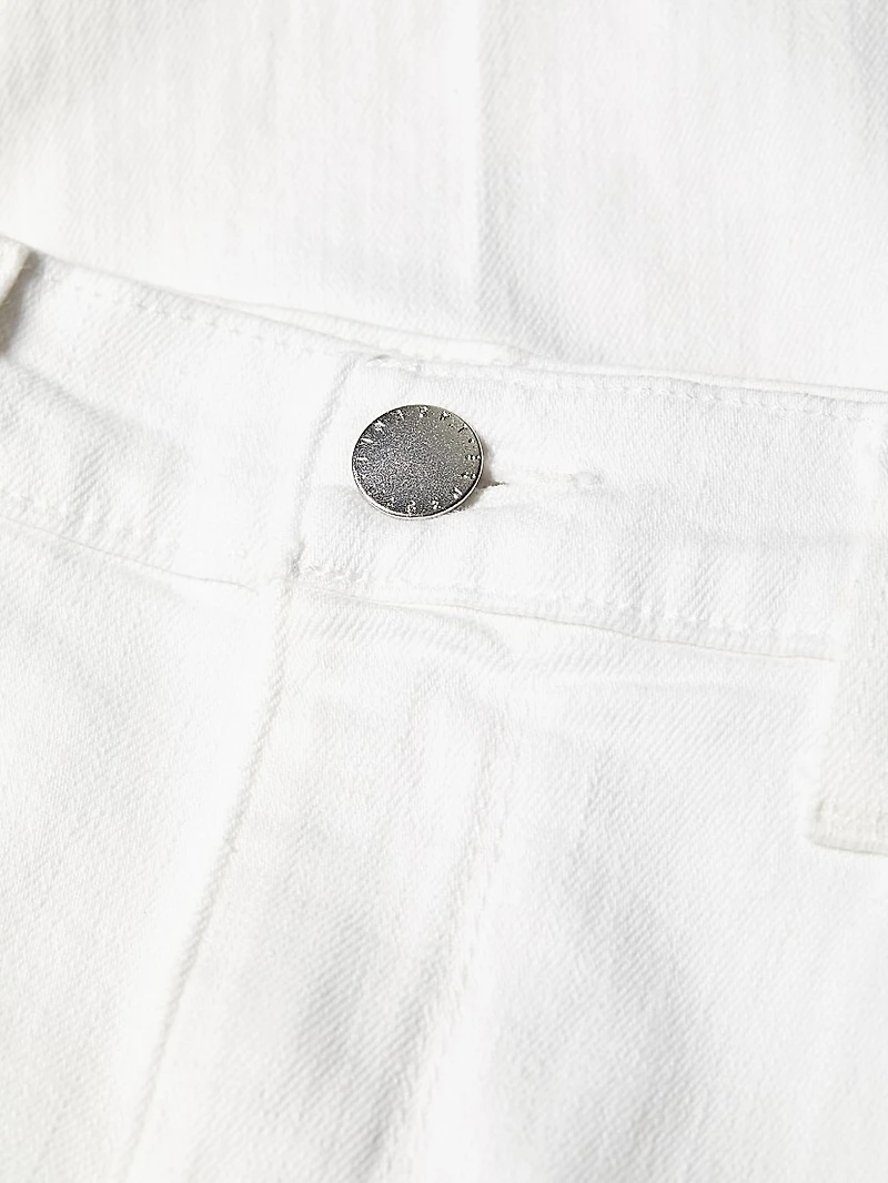 Sada High-Rise Crop Slim Straight Jeans