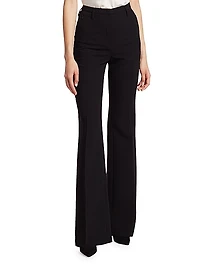 Farrah Stretch-Wool Pants
