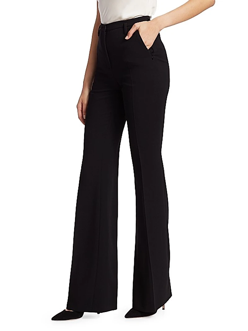 Farrah Stretch-Wool Pants