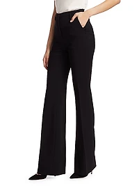 Farrah Stretch-Wool Pants