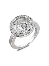 Happy Spirit 18K White Gold & Diamond Ring