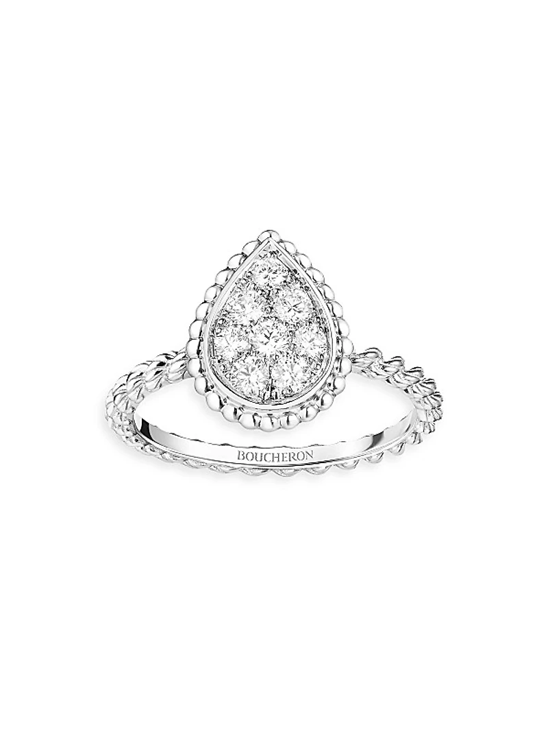 Serpent Bohème 18K Gold & 0.32 TCW Diamond Small Ring