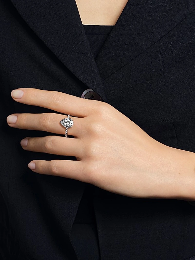 Serpent Bohème 18K Gold & 0.32 TCW Diamond Small Ring